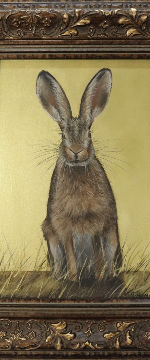 Golden Hare by Alex Jabore