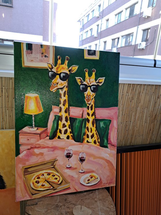 Giraffe date night