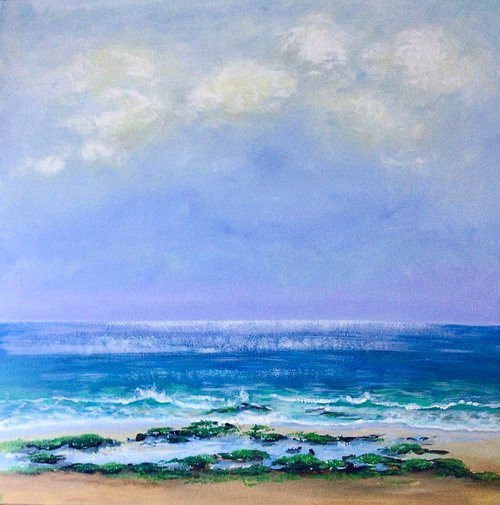 Sparkling Sea Shore by Sandra Francis
