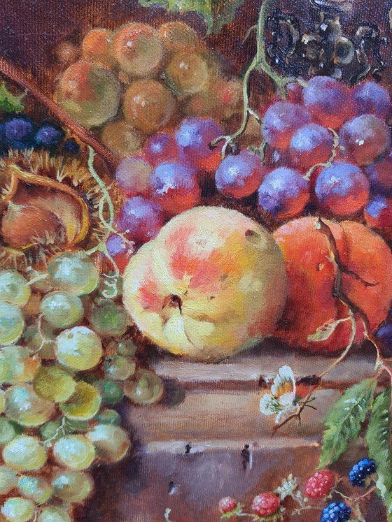 Still life with fruit
