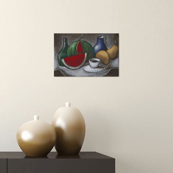 Still Life With Watermelon