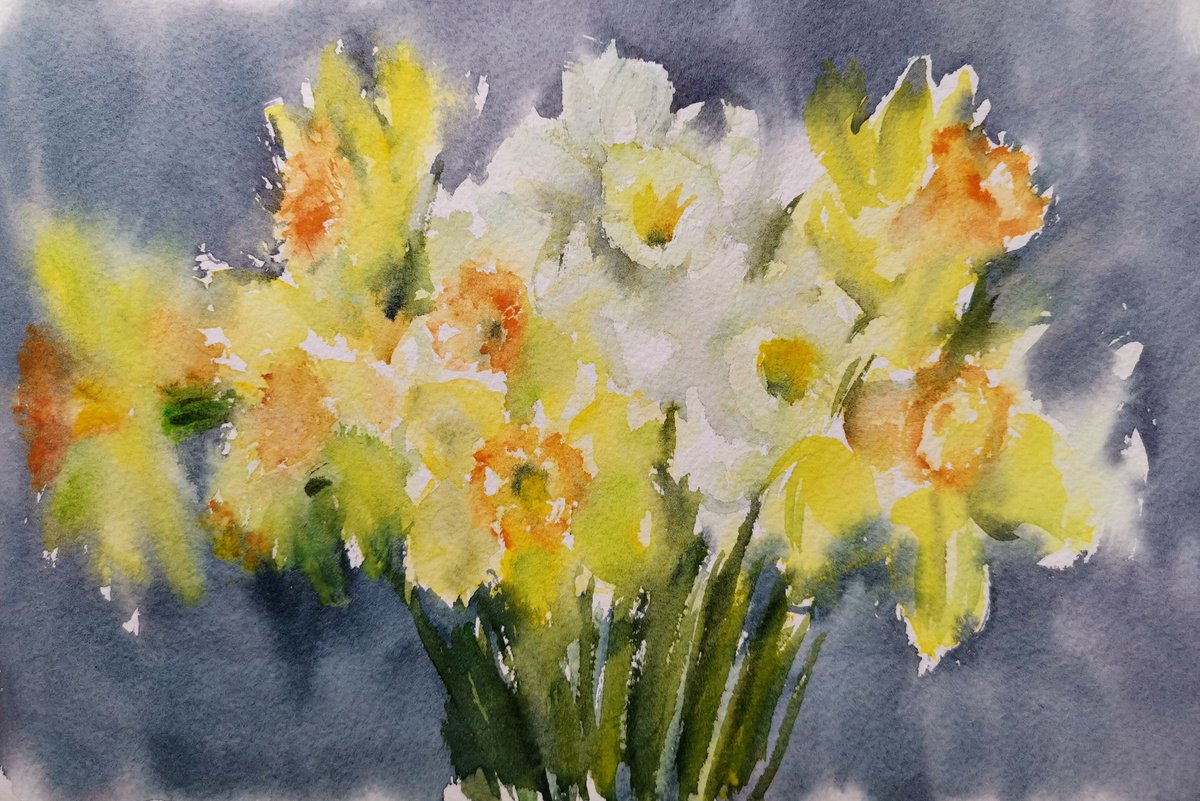 Daffodils by Elina Venkova