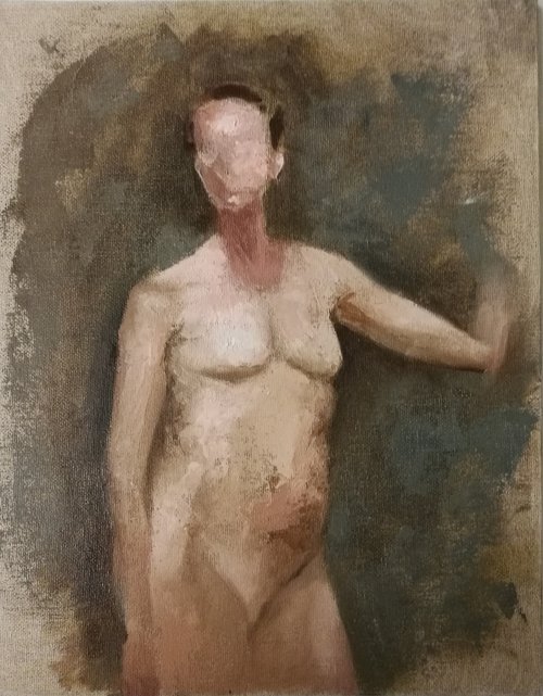 Standing pose - Nude Study by Daniela Roughsedge