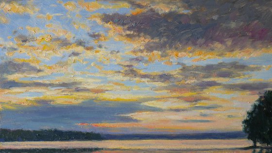 Clouds Over The Lake