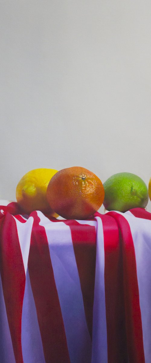Stripes & Fruits by Carlos Bruscianelli