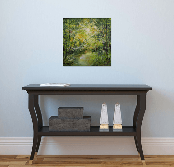 Between Leaves and Light