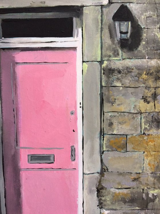 The Pink Door In Northern England