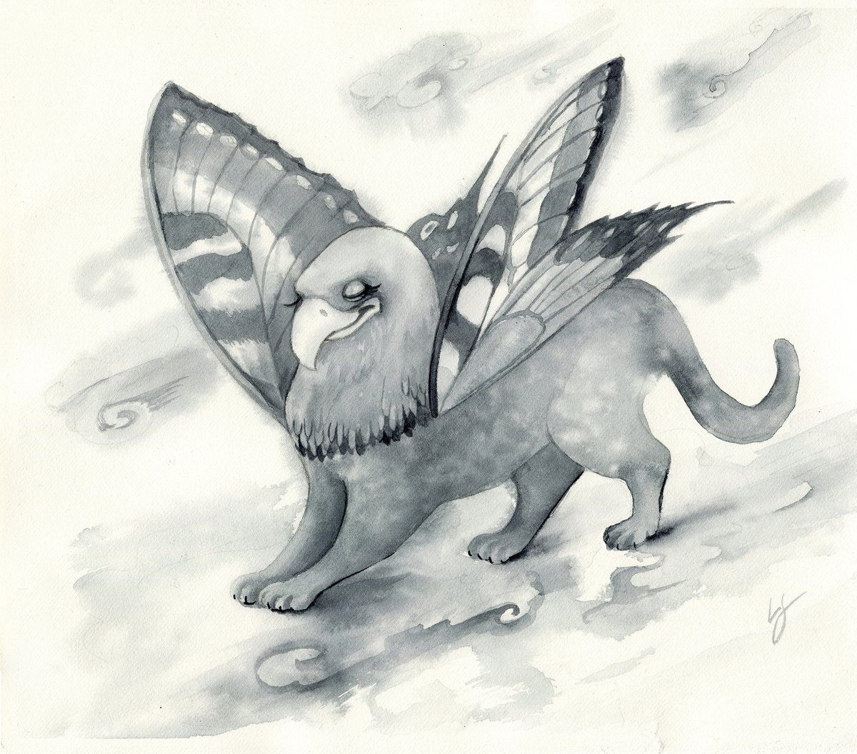 Fantasy animal by SVITLANA LAGUTINA