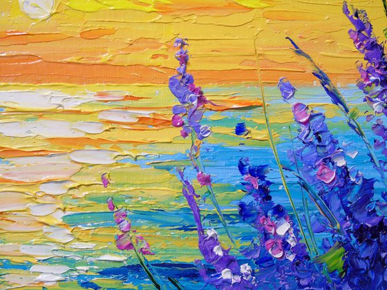 Lavender evening