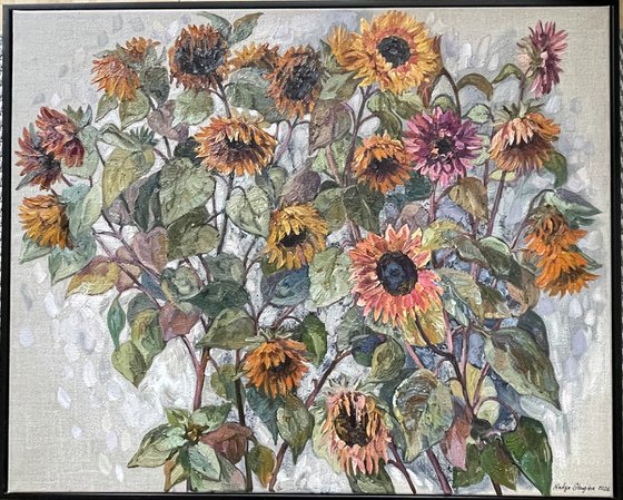 Trondheim sunflowers