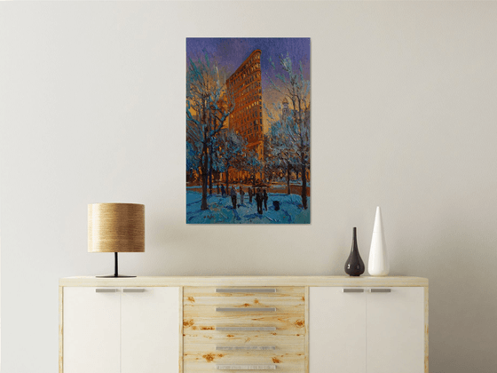 Winter in New York, Flatiron