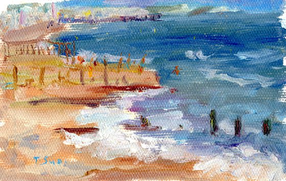 Seaside in Hove, UK