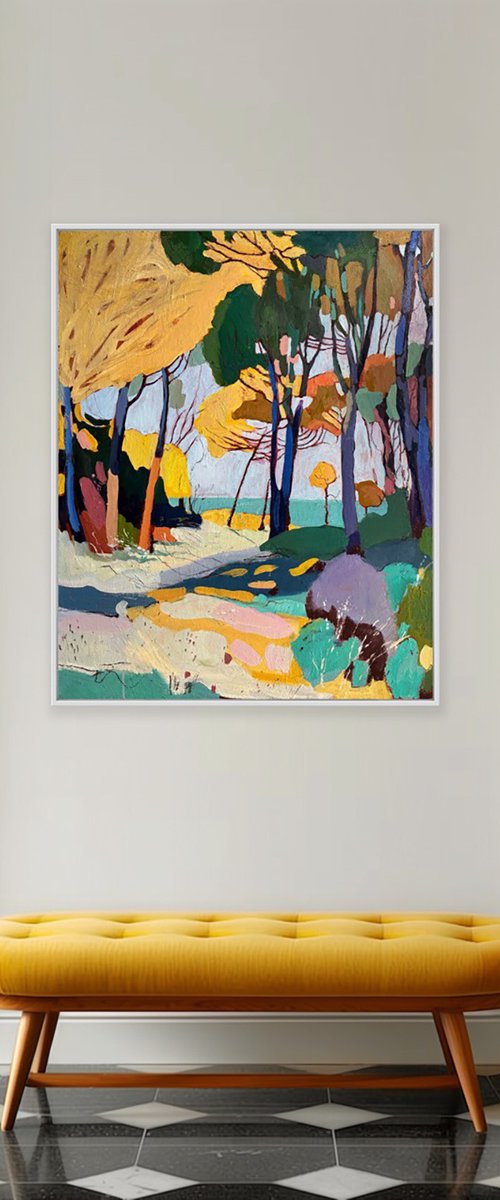 "Where the light rest" by Olga Gamy