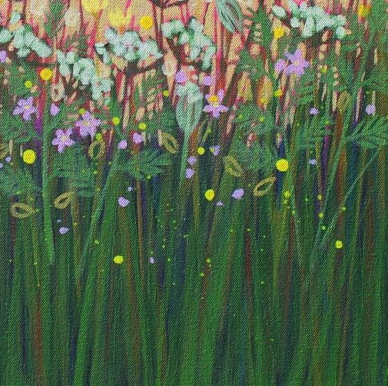 Garden with Queen Anne's Lace