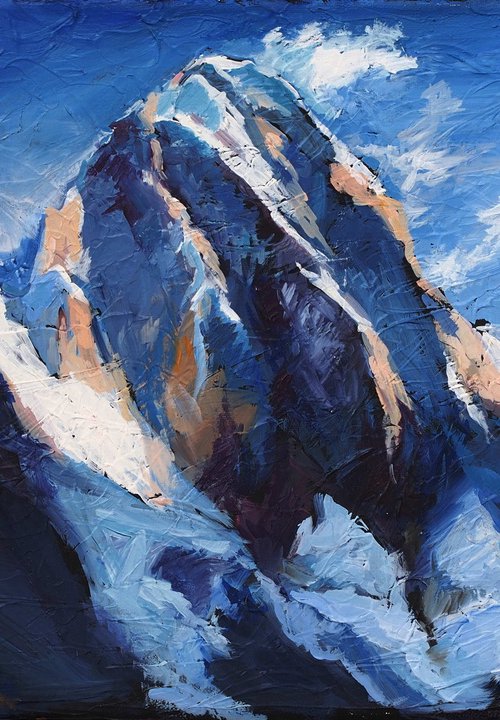 Mountain peak by Alfia Koral