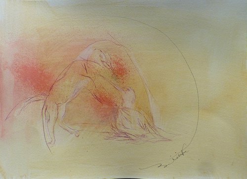 Birdland 1, 41x29 cm by Frederic Belaubre