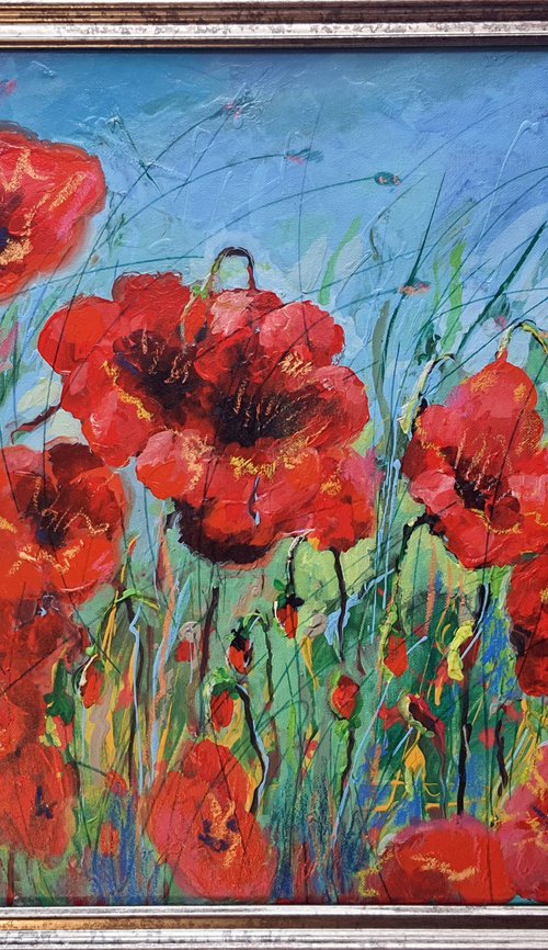 Poppies Red by Rakhmet Redzhepov