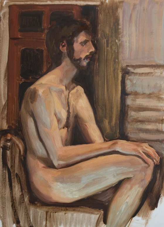 study of a man