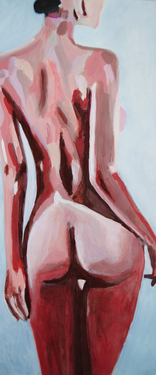 Nude # 16 / 70 x 34 cm by Alexandra Djokic