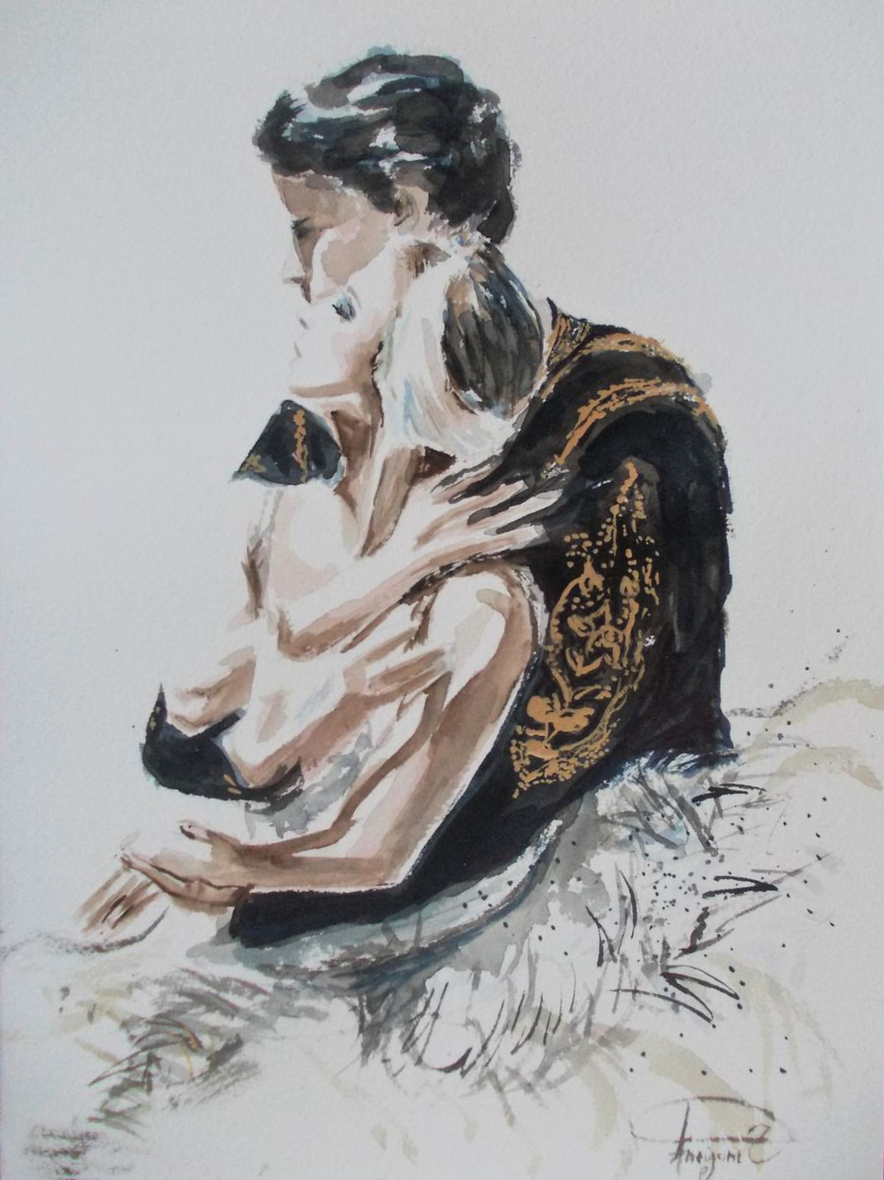 Romeo And Juliet Watercolour By Antigoni Tziora Artfinder
