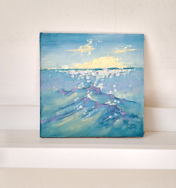 Calming Sea- Miniature Seascape