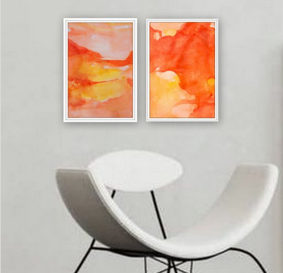 Landscape, set of 2