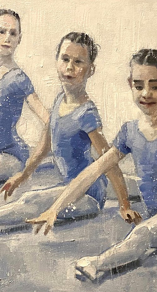 Three Girl Dancers by Paul Cheng
