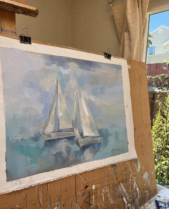 Dreamy Sailboats