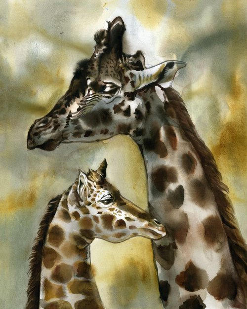 world giraffe day by Alfred  Ng