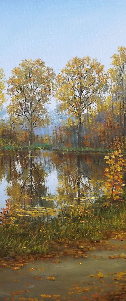 Path by the River by Oleg Riabchuk