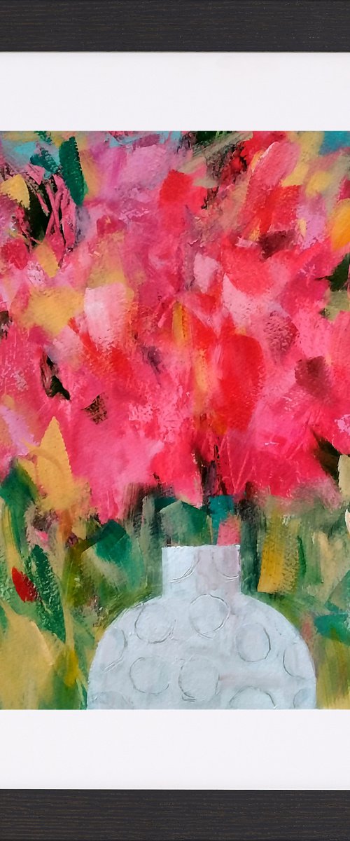 A Red Bouquet by Jan Rippingham