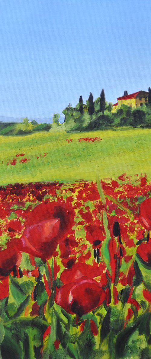 Sunny landscape by Simona Tsvetkova