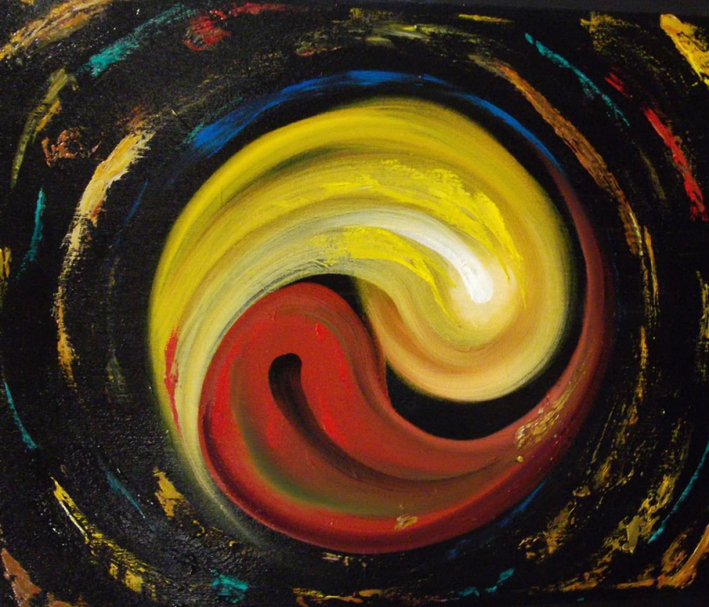 Yin Yang Galaxy By William F Adams Artfinder