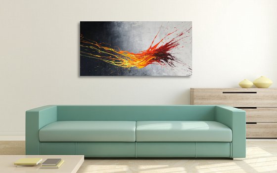 Sent To Ignite (Spirits Of Skies 098164) - 140 x 70 cm - XXL (56 x 28 inches)