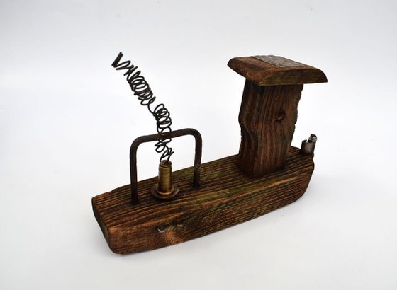 wooden ship "Heavy smoker"