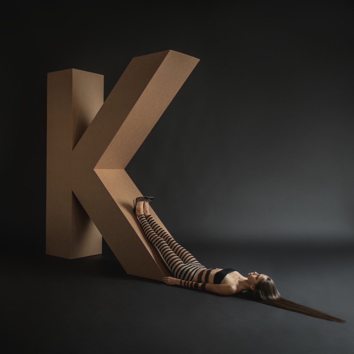 Synesthetic Letters - K by Dasha Pears