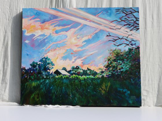 Trails Across the Sky