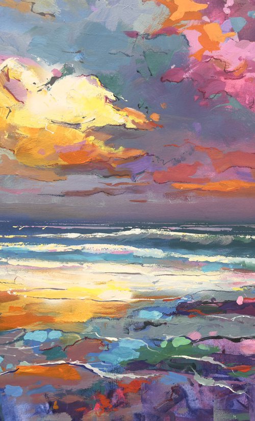 Seascape 5 by Jos Coufreur