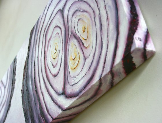 Sliced Red Onions Large