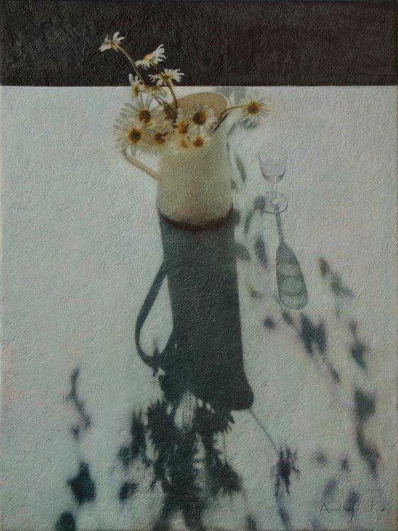 A Lonely Evening with Daisies