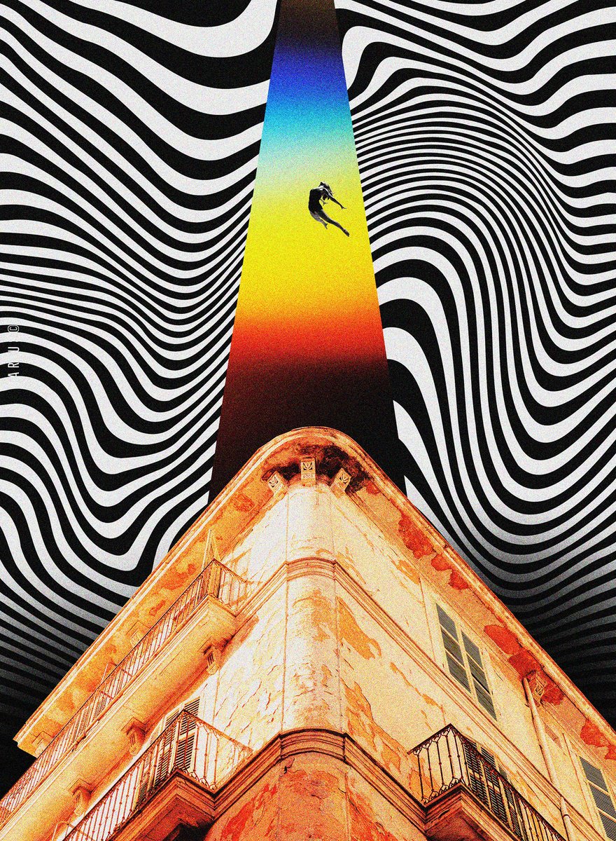 Surrealistic Landscape Giclee Print By Darius Comi, 12 X 18, Odissey Of Light, Original Artwork