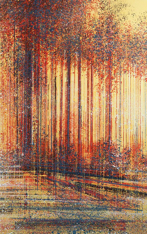 Forest Clearing At Sunset by Marc Todd