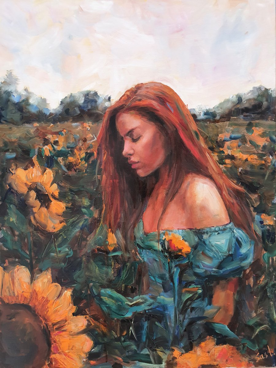 Sunflowers by Liubou Sas