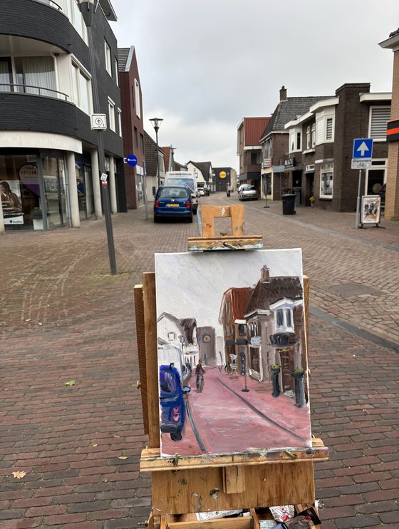 Cycling Through Beilen Center