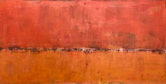 Red Earthed (84x42in)