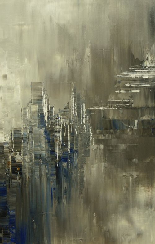 "Ancient Ruins on Moon" by Tatiana Iliina
