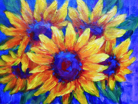 Sunflower - symbol of peace