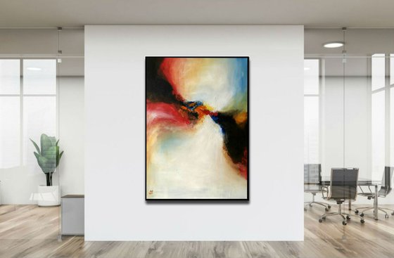 Metamorphosis 1 - Large abstract painting