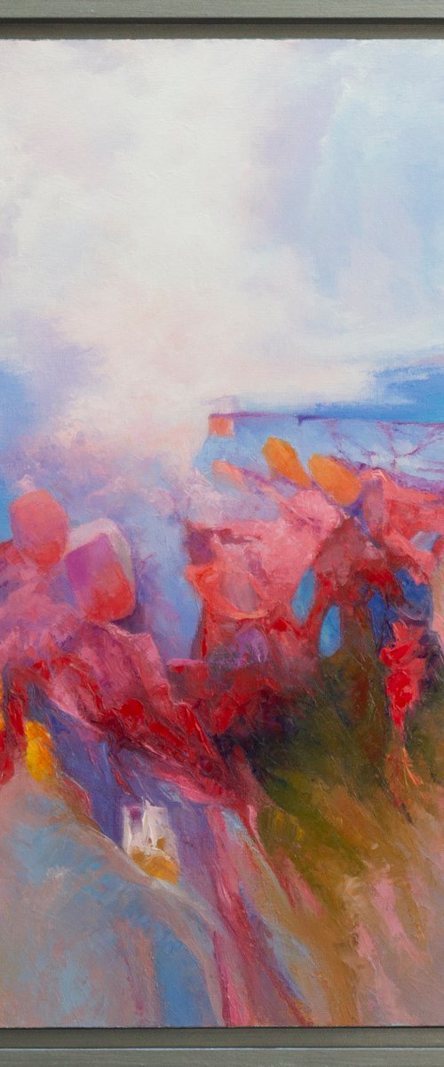 ABSTRACT LANDSCAPE 17 by Oleksii Vylusk