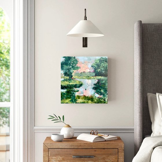 Enchanted Morning at Stourhead Lake